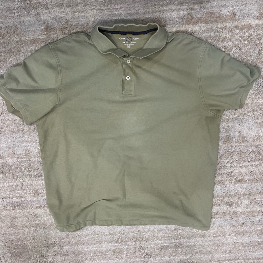 Club Room Olive Green Polo Shirt